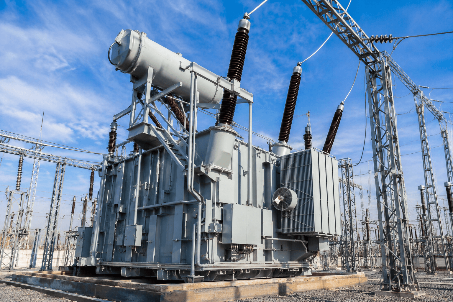 Transformer Oil — High voltage electrical substation and power transformers